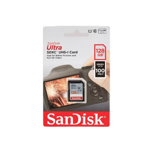 SanDisk Extreme Ultra SDXC 128GB UHS-I Memory Card
