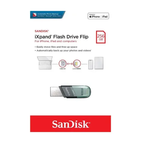 Sandisk Ixpand Flash Drive Flip 256GB Flash Drive