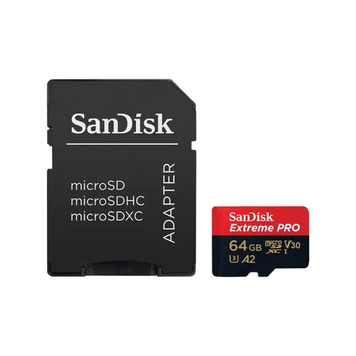 Sandisk Micro SDXC Extreme Pro 64GB 200MB/s  UHS-I