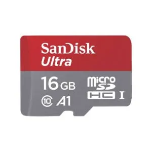 SanDisk MicroSD HC 16GB UHS-I Class 10 Memory Card