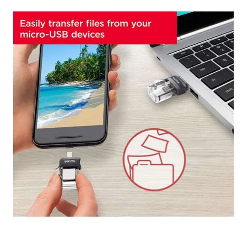 SanDisk Ultra 32GB Dual Drive 3.0 Micro Flash Drive