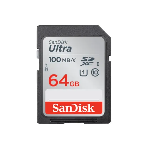 SanDisk Ultra 64GB SDHC 120MB/s UHS-I Memory Card