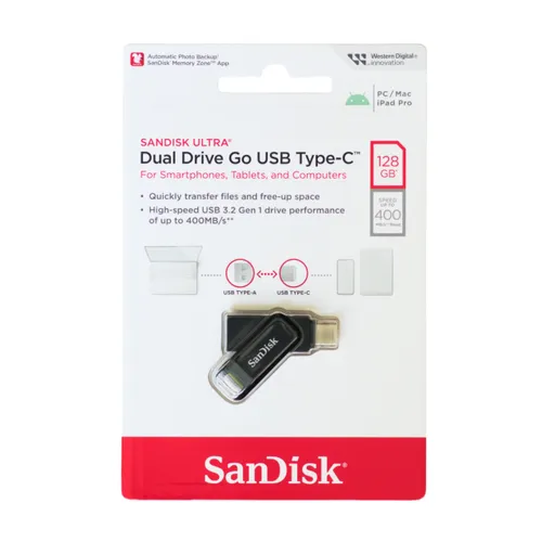 Sandisk Ultra Dual Drive Go USB Type-C 256GB Flash Drive