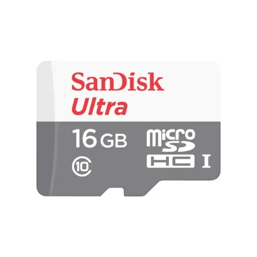 SanDisk Ultra microSDXC 16GB 80MB/s UHS-I Memory Card