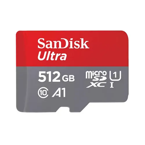 SanDisk Ultra microSDXC 512GB 150MB/s UHS-I Memory Card