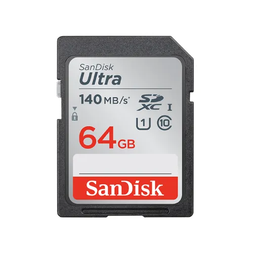 SanDisk Ultra 64GB SDXC 140MB/s UHS-I Memory Card