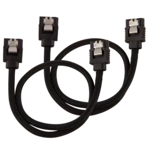 SATA Cable OEM 35CM with Lock – BLACK