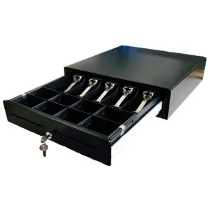 SCP POS 410-C Black 8 coin 24v Cash Drawer