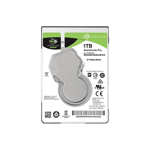 Seagate BarraCuda Pro 1TB 2.5" Internal Hard Drive