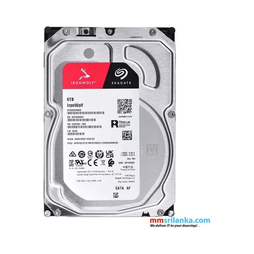 Seagate IronWolf 5400RPM 256MB 6TB NAS HDD