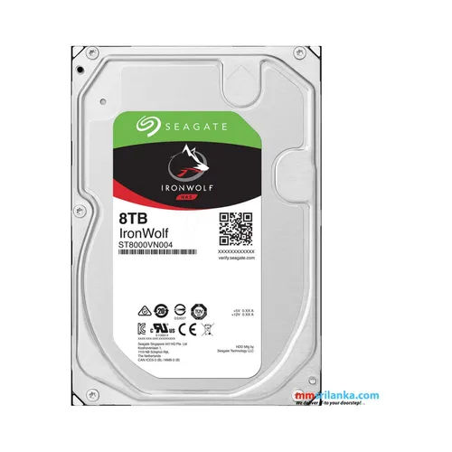 SEAGATE IRONWOLF 8TB Internal Hard Drive