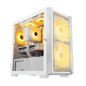 SEGOTEP GREMLIN 1 Mid-Tower Gaming PC Case – White