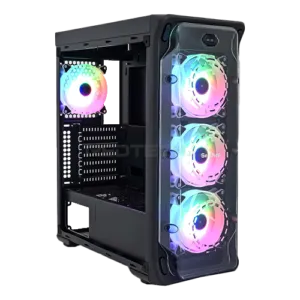 SEGOTEP LUX II ATX Mid Tower Case – Black