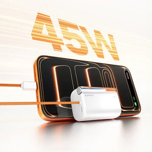 Sharge Flow 3 45W 10000mAh Power Bank With Built-in Cable