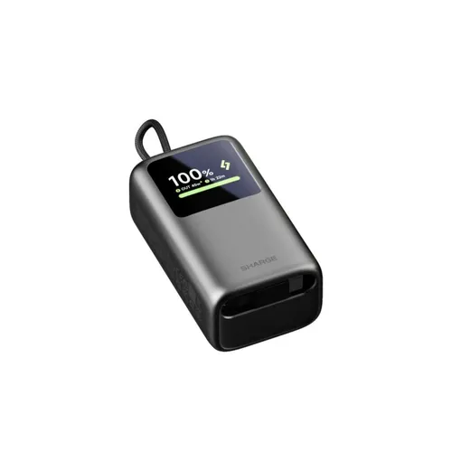 Sharge HyperTower E3 45W 10000mAh Power Bank with Built-in USB-C Cable