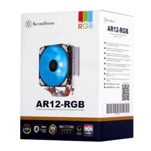 SilverStone AR12-RGB ARGB High Performance Active CPU Cooler