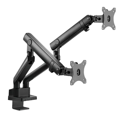 SILVERSTONE ARM25 DUAL MONITOR DESK MOUNT MECHANICAL SPRING UPTO 32"
