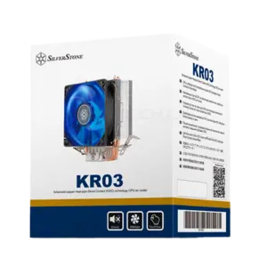 SILVERSTONE KR03 Low Profile Tower Active Air CPU Cooler