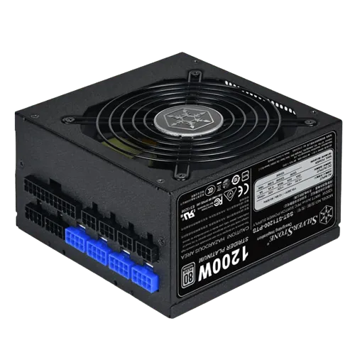 SilverStone ST1200-PTS 1200W 80 Plus Platinum Fully Modular Power Supply