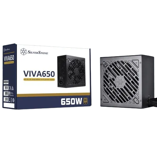 SilverStone VIVA650 650W 80+ Gold Power Supply