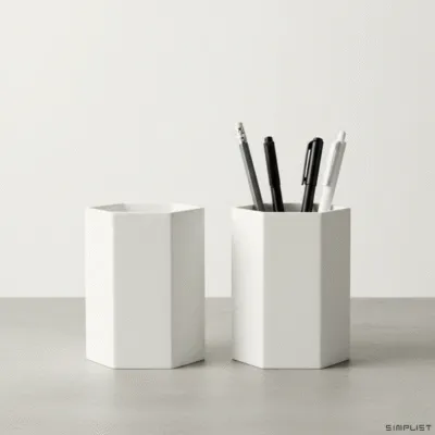 Simplist Line Stand Pen Holder – (Pack of Two)