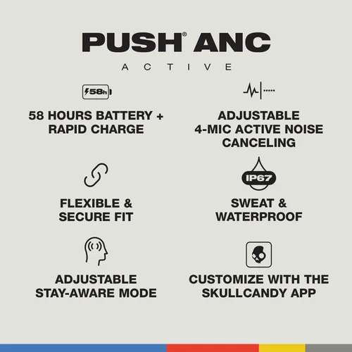 Skullcandy PUSH ANC ACTIVE