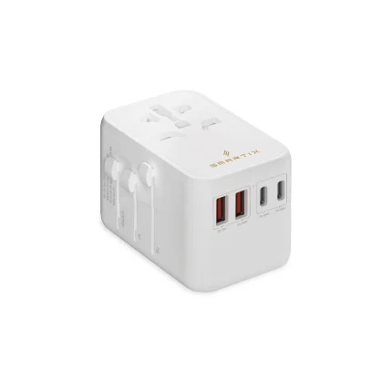 Smartix Premium International Travel Adaptor 65W White