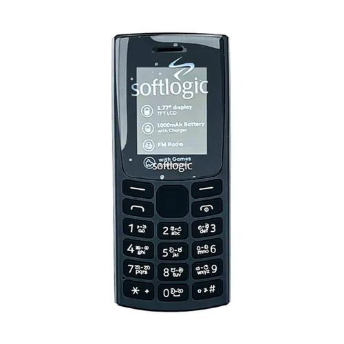 Softlogic Max 111 Phone - Black