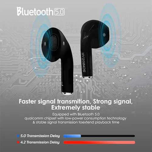 SonicGear Earpump TWS Pro 1 Wireless Bluetooth Earphones