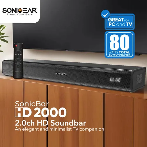 SonicGear Sonicbar HD2000 Portable Bluetooth Soundbar