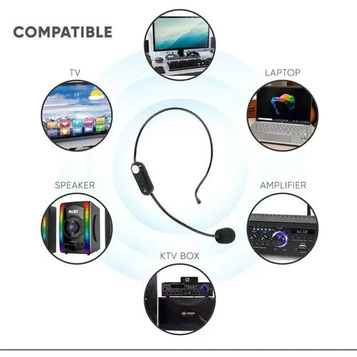 SonicGear WMH 100UL Wireless Dual Microphones