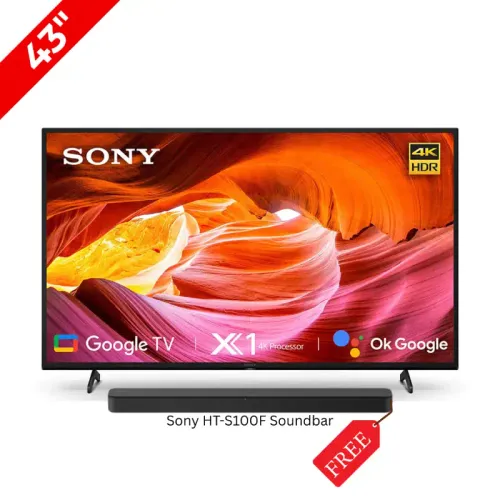 Sony 43″ X75K 4K UHD HDR Smart Google TV