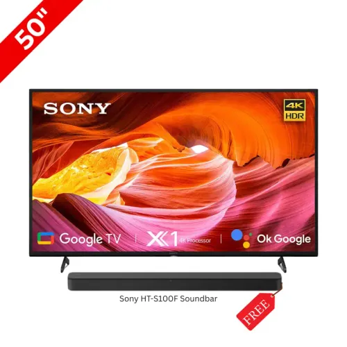 Sony 50″ X75K 4K UHD HDR Smart Google TV
