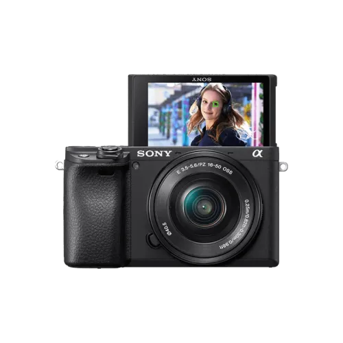 SONY A6400 MIRRORLESS CAMERA WITH 16-50MM LENS(1y)