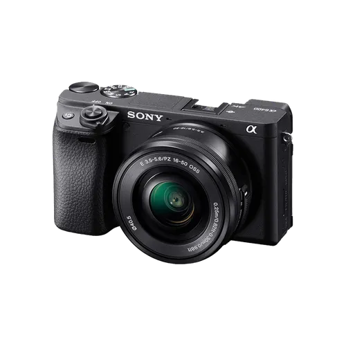 SONY A6400 MIRRORLESS CAMERA WITH 16-50MM LENS(1y)