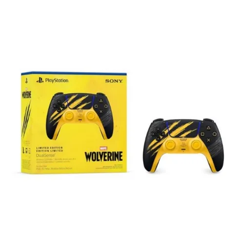 Sony Dualsense Wireless Controller Marvel's Wolverine Battle Yellow Limited Edition