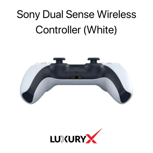 Sony DualSense Wireless Controller (White) – PS5 Gamepad with Haptic Feedback & Adaptive Triggers