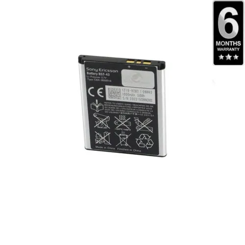 Sony Ericsson BST-43 Li-Polymer Standard Battery