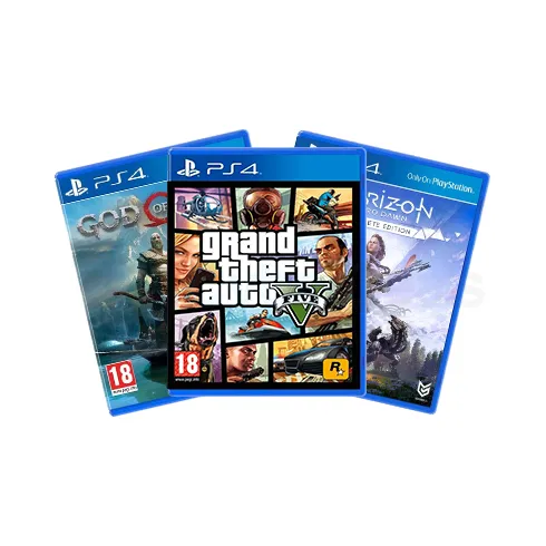 Sony PlayStation 4 Slim Mega Pack 2 - 1TB - (Grand Theft Auto V: Premium Online Edition + God of War + Horizon Zero Dawn: Complete Edition)