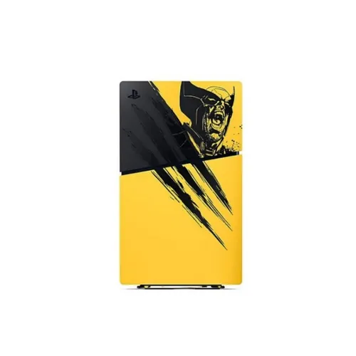 Sony PlayStation 5 Digital Edition Marvels Wolverine Battle Yellow Limited Edition Bundle