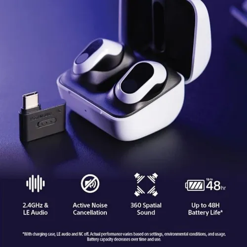 Sony WF-G700N INZONE Buds Truly Wireless Noise Cancellation Gaming Earbuds