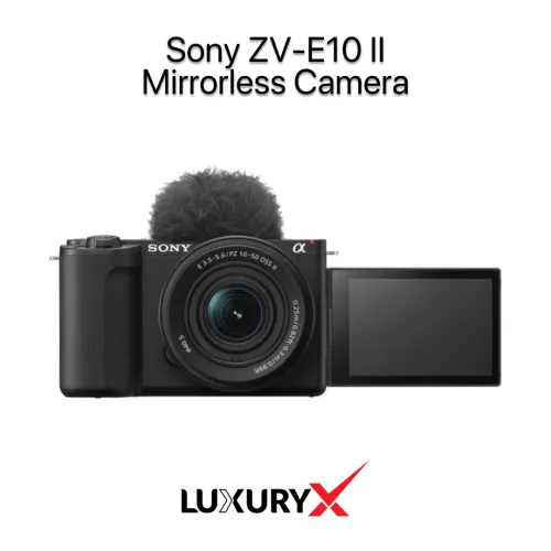 Sony ZV-E10 II Mirrorless Camera with 16-50mm Lens
