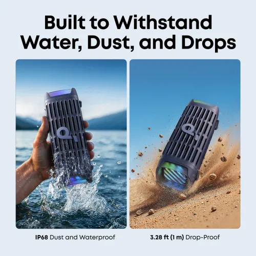 Soundcore Boom 3i Portable Rugged Outdoor Speaker