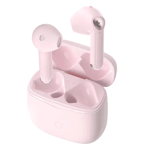 SOUNDPEATS Air3 Compact Wireless Earbuds - Pink