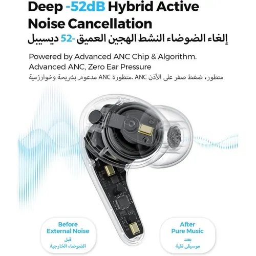 SoundPEATS C30 Hybrid ANC Wireless Earbuds