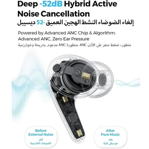 SoundPEATS C30 Hybrid ANC Wireless Earbuds