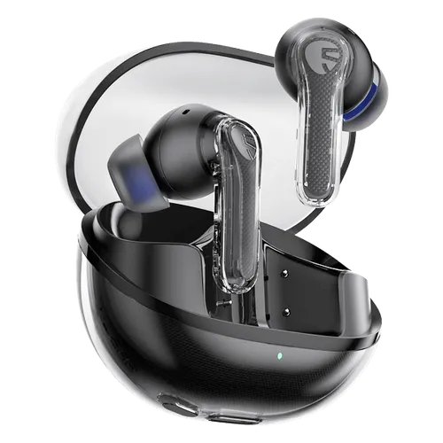 SoundPEATS Clear Transparent Wireless ENC Earbuds
