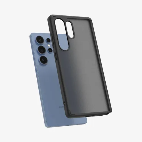 Spigen Galaxy S25 Ultra Hybrid Case – Frost Black