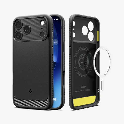 Spigen iPhone 17 Pro Max Case Rugged Armor (Mag Fit)