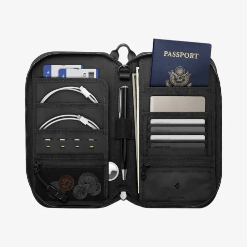 Spigen Klasden Passport Organizer KD500 Card Cover Holder